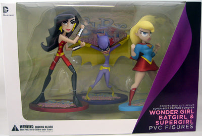 DC Universe Super Best Friends Forever 6 Inch Action Figure SDCC Exclusive - Wonder Girl - Batgirl - Supergirl 3-Pack