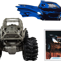 DC Multiverse Comic 7 Inch Scale Vehicle Figure Dark Nights Death Metal - Batmobeast