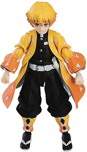 Demon Slayer Kimetsu No Yaiba 6 Inch Action Figure Figma Deluxe - Zenitsu Agatsuma