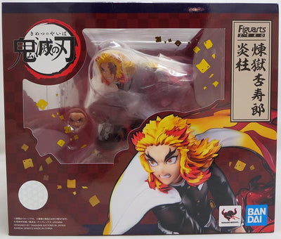 Demon Slayer Kimetsu No Yaiba 6 Inch Statue Figure Figuarts Zero - Kyojuro Rengoku Flame Hashira