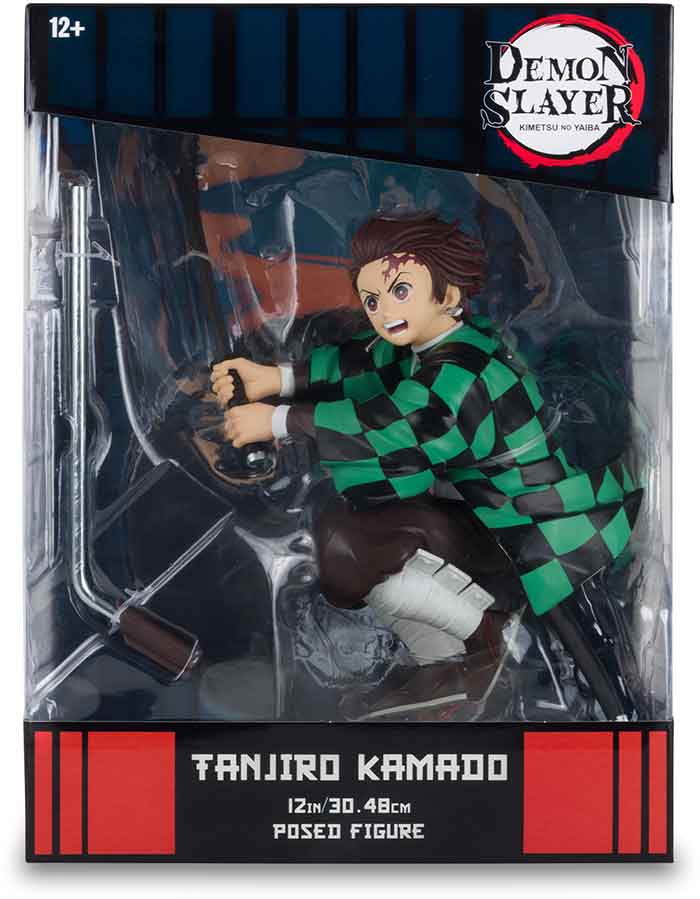 Demon Slayer Kimetsu No Yaiba 12 Inch Statue Figure Giant Sized Wave 1 - Tanjiro Kamado