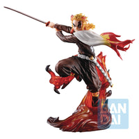 Demon Slayer Kimetsu No Yaiba 6 Inch Statue Figure Ichiban - Shake The Sword Rengoku