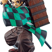 Demon Slayer Kimetsu No Yaiba 7 Inch Statue Figure Ichiban - Tanjiro Kamado (The city where demons dwell)
