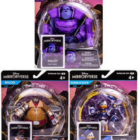 Disney Mirrorverse 5 Inch Action Figure Basic Wave 2 - Set of 3 (Baloo - Donald - Sulley)