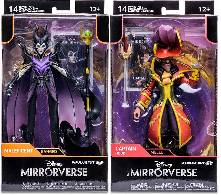 Disney Mirrorverse 7 Inch Action Figure Wave 3 - Set of 2