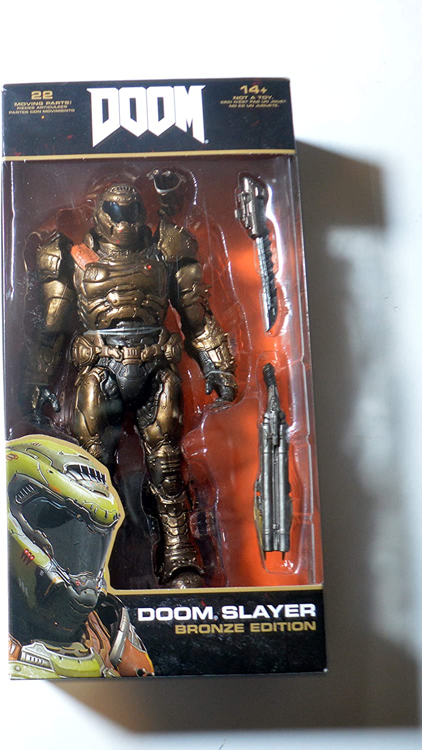 Doom 6 Inch Action Figure - Doom Slayer Bronze Edition