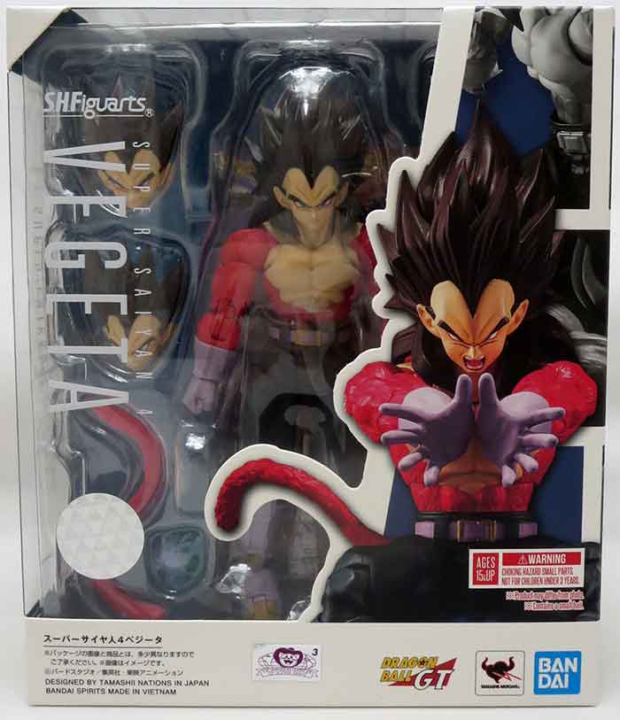 Dragonball GT 6 Inch Action Figure S.H. Figuarts - Super Saiyan 4 Vegeta