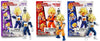 Dragonball 3 Inch Mini Figure Shokugan 66 Action Dash - Set of 3 (Goku - Vegeta - Trunks)
