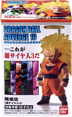 Dragonball Super Adverge 2 Inch Mini Figure Series 10 - Super Saiyan 3 Son Goku