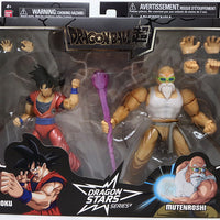 Dragonball Super Dragon Stars 6 Inch Action Figure 2-Pack Exclusive - Goku & Mutenroshi