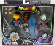 Dragonball Super 6 Inch Action Figure Dragon Stars 2-Pack - Trunks vs Fusion Zamasu