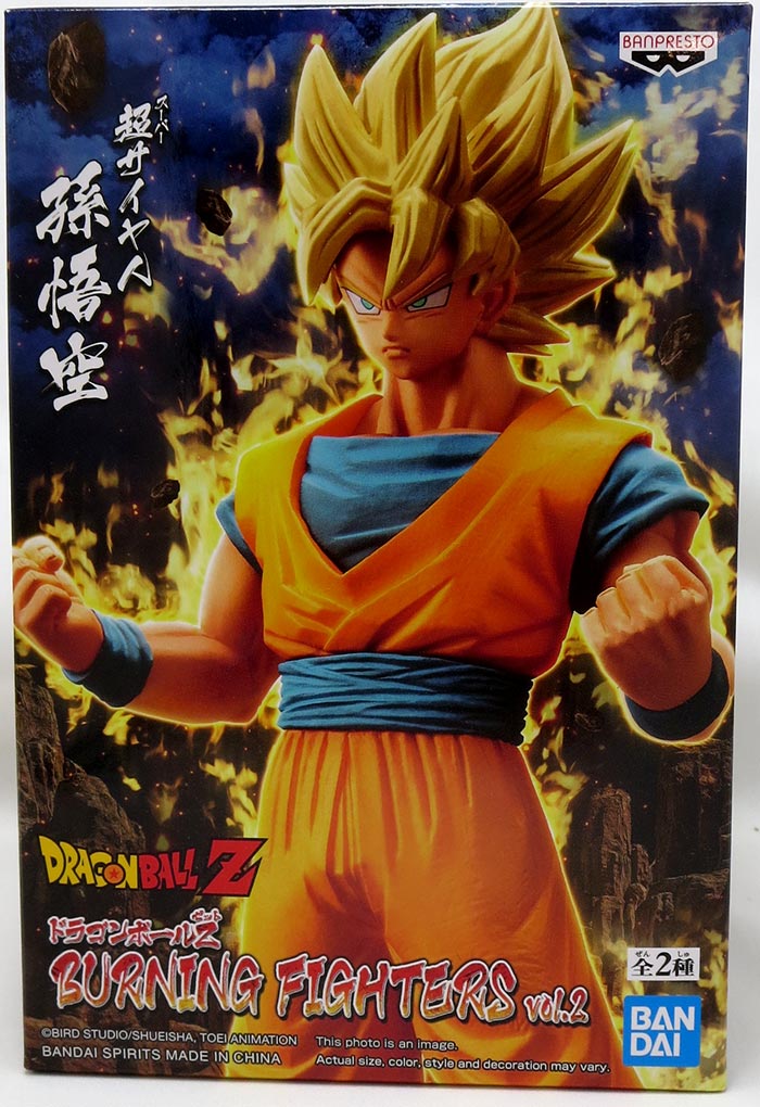 Dragonball Z 6 Inch Static Figure Burning Fighters - Son Goku V2