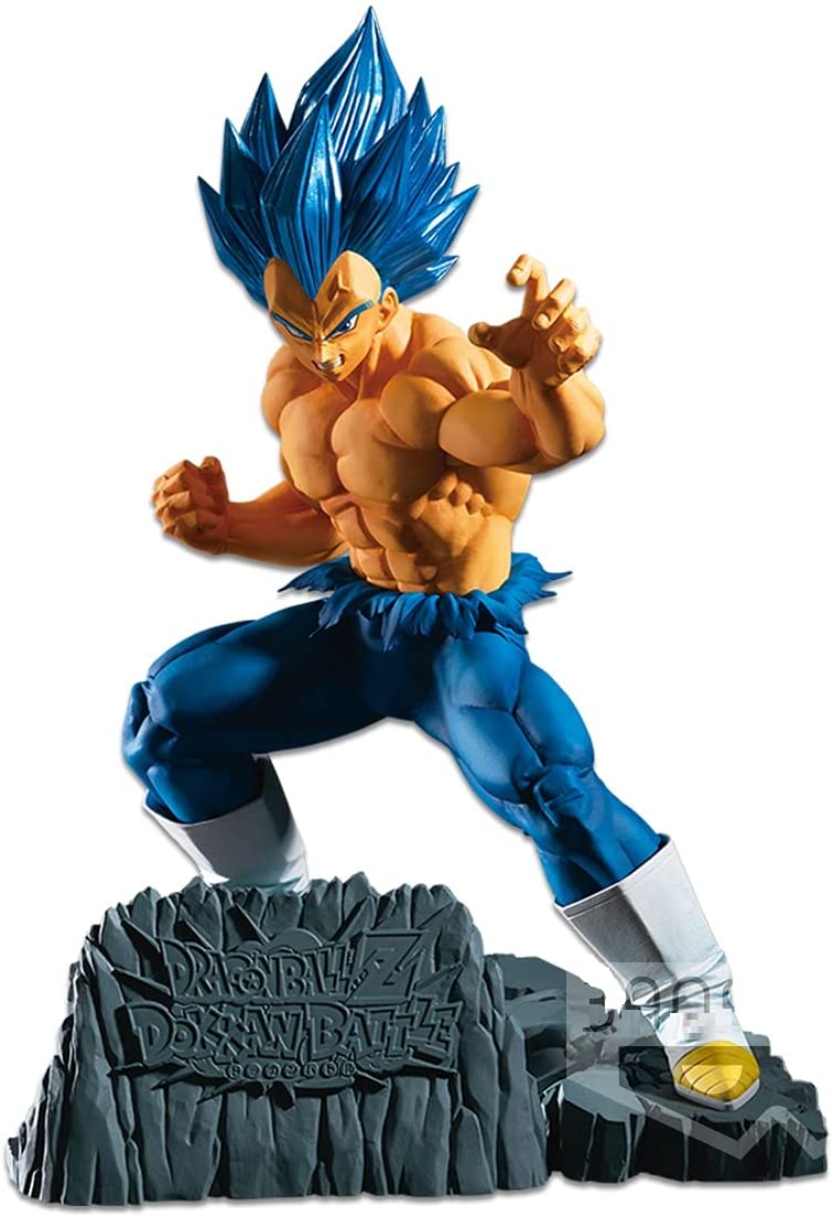 Dragonball Z 6 Inch Static Figure Dokkan Battle 6th Anniversary - Super Saiyan Blue Vegeta