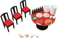 Dragonball Z 6 Inch Accessory S.H. Figuarts - Son Goku's Hara Hachibunme restaurant set