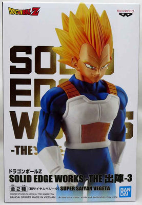 Dragonball Z 6 Inch Static Figure Solid Edge Works - Super Saiyan Vegeta V3