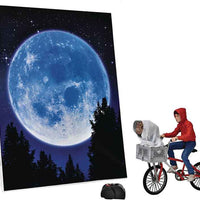 E.T. The Extra-Terrestrial 7 Inch Action Figure Ultimate - Elliott & E.T. On Bike