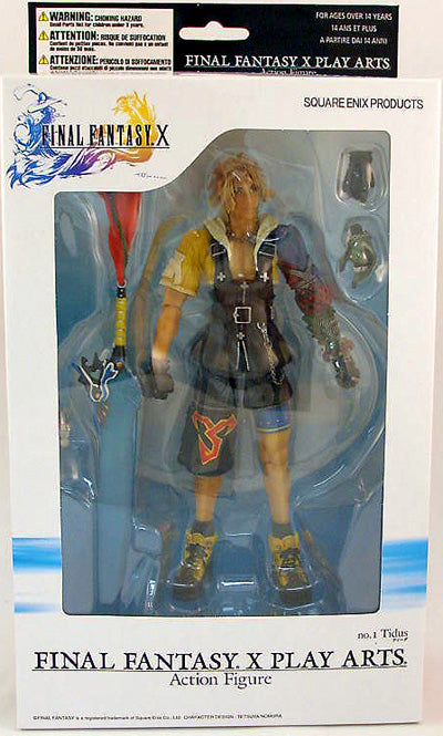 Final Fantasy Action Figures FF X Series: Tidus (Sub-Standard Packaging)