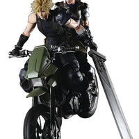 Final Fantasy VII 10 Inch Action Figure Play Arts Kai - Jessie with Cloud & Motorcycle Set