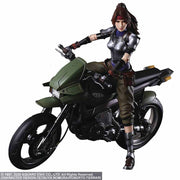 Final Fantasy VIIR 8 Inch Action Figure Play Arts Kai - Jessie & Motorcycle