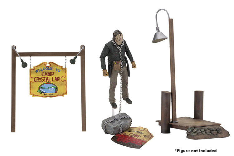 Friday The 13th 7 Inch Scale Accessory Acessory Pack - Camp Crystal Lake