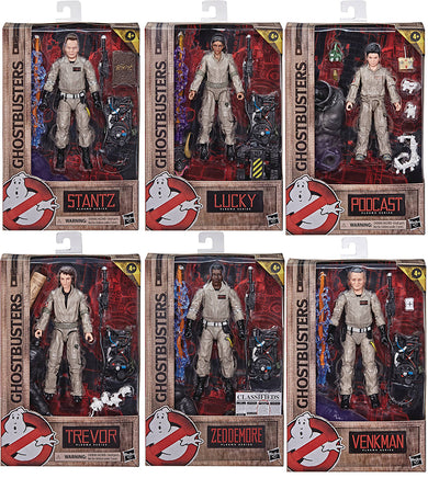 Ghostbusters Afterlife 6 Inch Action Figure Plasma Series Wave 2 - Set of 6 (Build-A-Figure Sentinel Terror Dog)