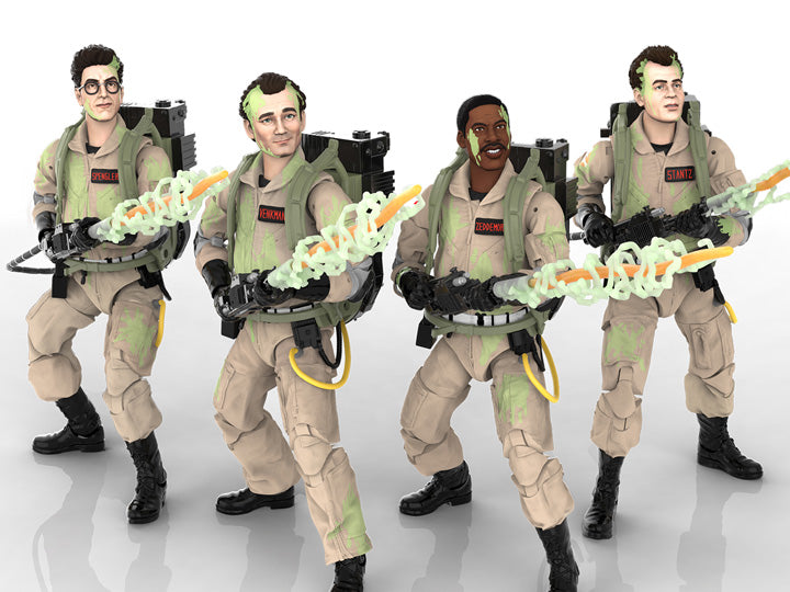 Ghostbusters 6 Inch Action Figure Plasma Series Wave 2 - Set of 4 (Glow-In-The-Dark)