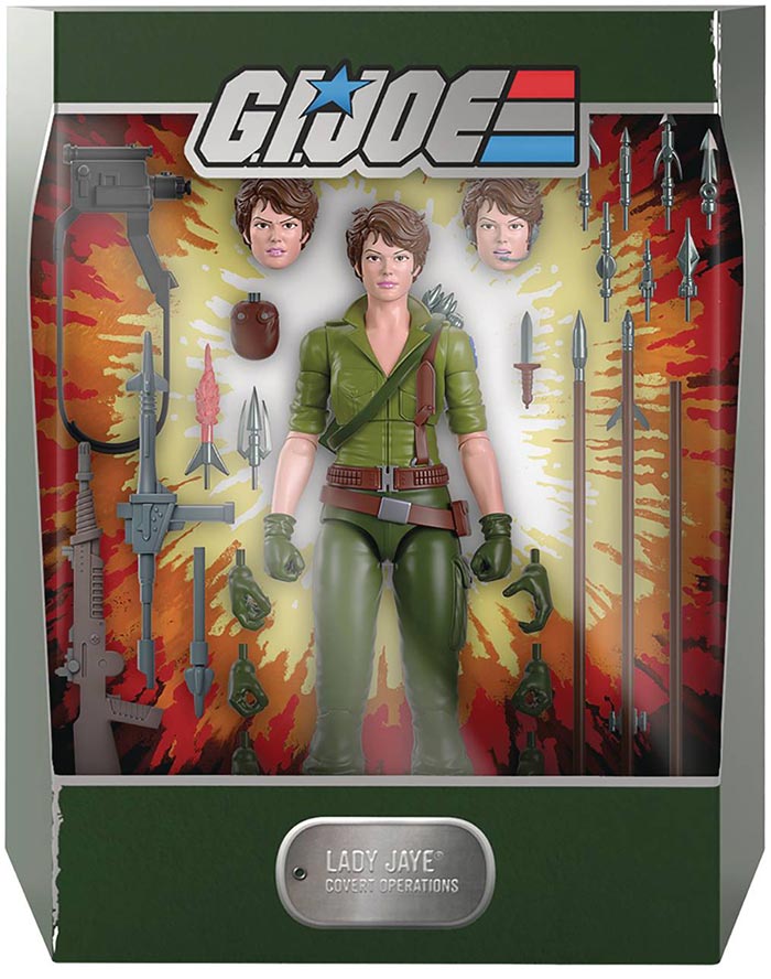 G.I. Joe A Real American Hero 7 Inch Action Figure Ultimates Wave 2 - Lady Jaye