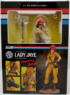 G.I. Joe 8 Inch Statue Figure Bishoujo - Lady Jaye Canary Ann Costume