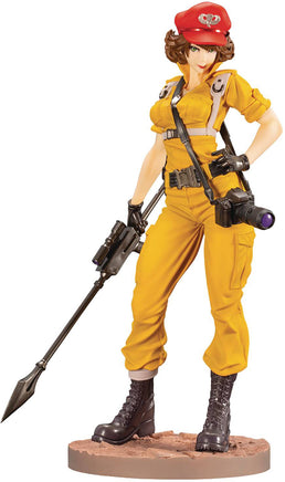 G.I. Joe 8 Inch Statue Figure Bishoujo - Lady Jaye Canary Ann Costume