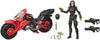 G.I. Joe Classified 6 Inch Action Figure Cobra Island Exclusive - Baroness with C.O.I.L. Bike