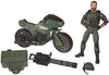 G.I. Joe Classified 6 Inch Action Figure Cobra Island Exclusive - Alvin Breaker Kibbey with Ram Cycle