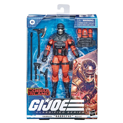 G.I. Joe Classified 6 Inch Action Figure Cobra Island - Gabriel Barbecue Kelly