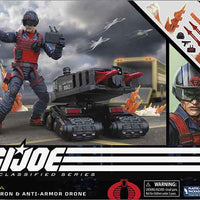 G.I. Joe Classified 6 Inch Action Figure Deluxe - Scrap-Iron & Anti-Armor Drone #74