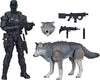 G.I. Joe 6 Inch Action Figure Classified Deluxe - Snake Eyes & Timber Alpha Commandos