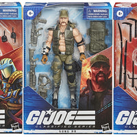 G.I. Joe Classified 6 Inch Action Figure Series 2 - Set of 3 (#06 - #08)