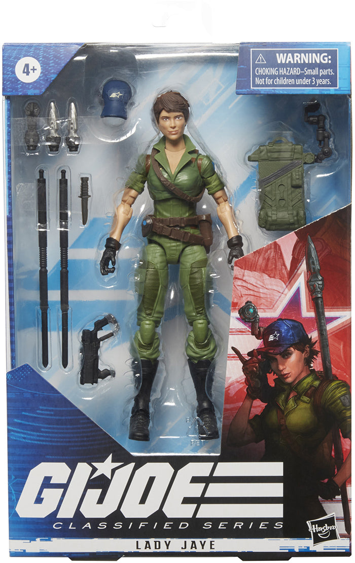 G.I. Joe 6 Inch Action Figure Classified Series 4 - Lady Jaye #25