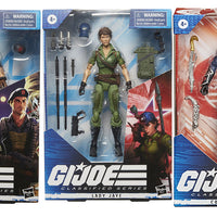 G.I. Joe 6 Inch Action Figure Classified Series 4 - Set of 3 (Lady Jaye - Flint - Cobra Commander)