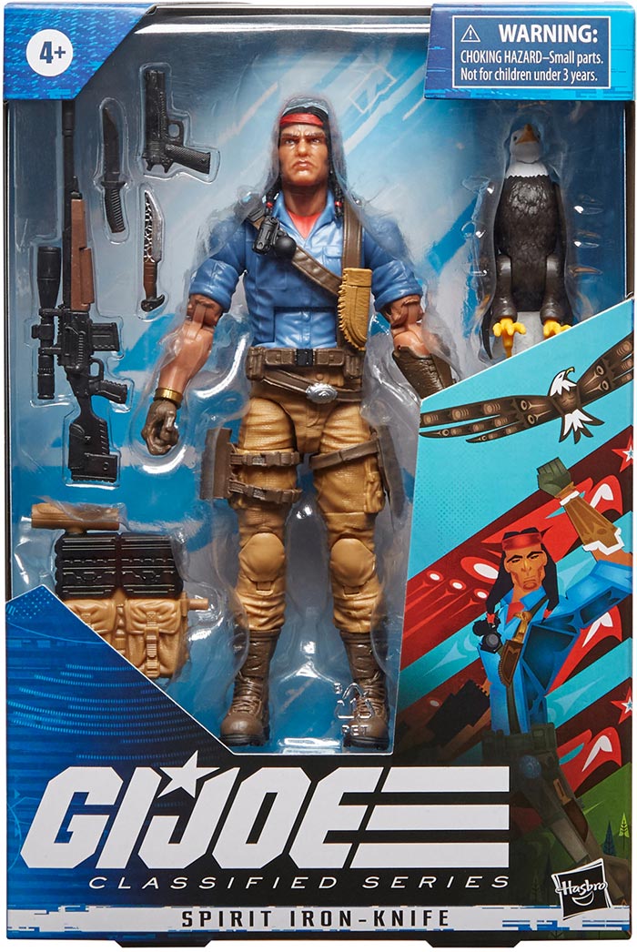 G.I. Joe Classified 6 Inch Action Figure Wave 8 - Spirit Iron Knife #36