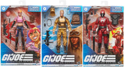 G.I. Joe Classified 6 Inch Action Figure Wave 11 - Set of 3 (Zarana - Crimson Guard - Dusty)