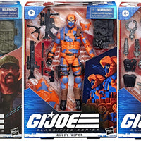 G.I. Joe 6 Inch Action Figure Classified Wave 9 - Set of 3 (Alley Viper - Gung Ho - B.A.T.)