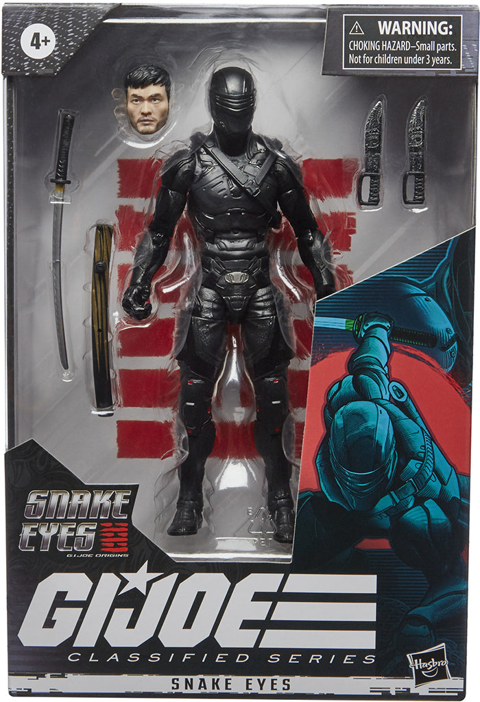 G.I. Joe Origins Movie 6 Inch Action Figure Classified Series 1 - Snake  Eyes #16