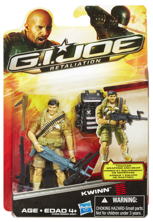 G.I. Joe Retaliation 3.75 Inch Action Figure Wave 3.5 - Kwinn