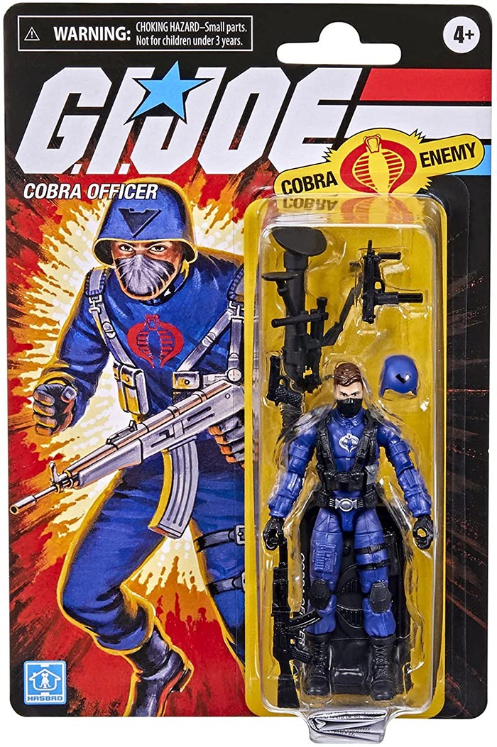 G.I. Joe Retro 3.75 Inch Action Figure Wave 1 - Cobra Officer