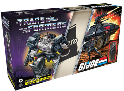 G.I. Joe Transformers 10 Inch Action Figure Collaborative - Megatron H.I.S.S. Tank and Baroness