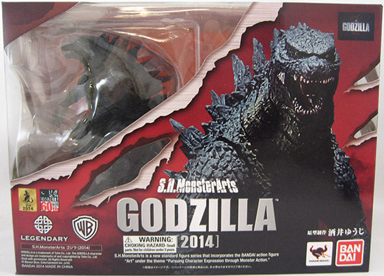 Godzilla 2014 6 Inch Action Figure S.H. MonsterArts - Godzilla