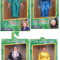 The Golden Girls 8 Inch Action Figure Retro Clothed Series - Set of 4 (Dorothy - Rose - Blanche - Sophia)