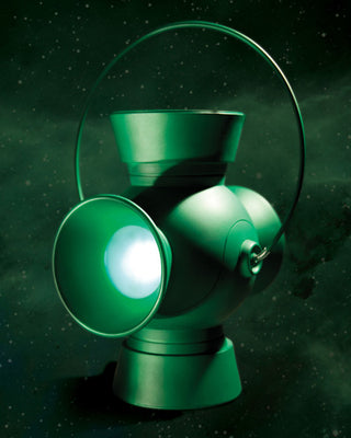 Green Lantern 11 Inch Prop Replica 1:1 Scale - Power Battery and Ring