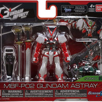 Gundam Infinity 4 Inch Action Figure BAF MS-06F Zaku - MBF-PO2 Astray