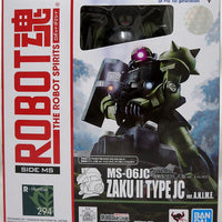 Gundam Universe Mobile Suit Gundam The 08th MS Team 5 Inch Action Figure Robot Spirits - MS-06JC Zaku II Type JC