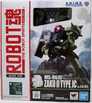 Gundam Universe Mobile Suit Gundam The 08th MS Team 5 Inch Action Figure Robot Spirits - MS-06JC Zaku II Type JC